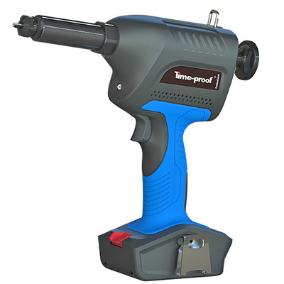 Strumento per l'impostazione del dado del rivetto della pistola per rivetti a batteria a batteria a punzonatura esagonale Corsa 19 mm