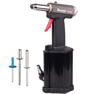 Rivettatrice pneumatica commerciale fino a 6,4 mm per rivetti ciechi da 4,0 mm a 6,4 mm CE