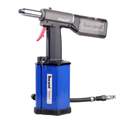 Rivettatrice pneumatica Ribattini ciechi 4.0mm - 6.4mm Rivettatrice pneumatica con aspirazione a vuoto